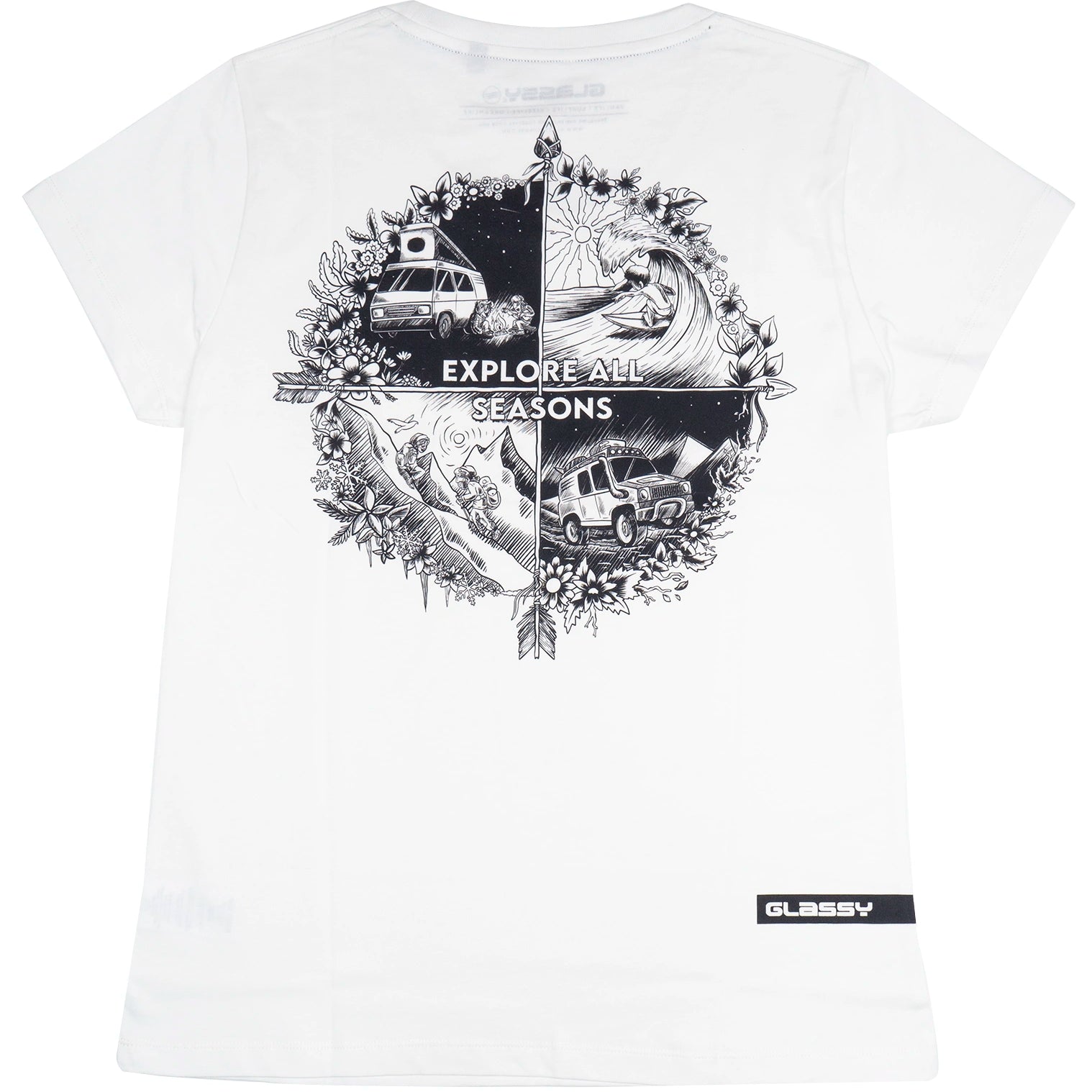 Camiseta Camper Mujer Seassons espalda