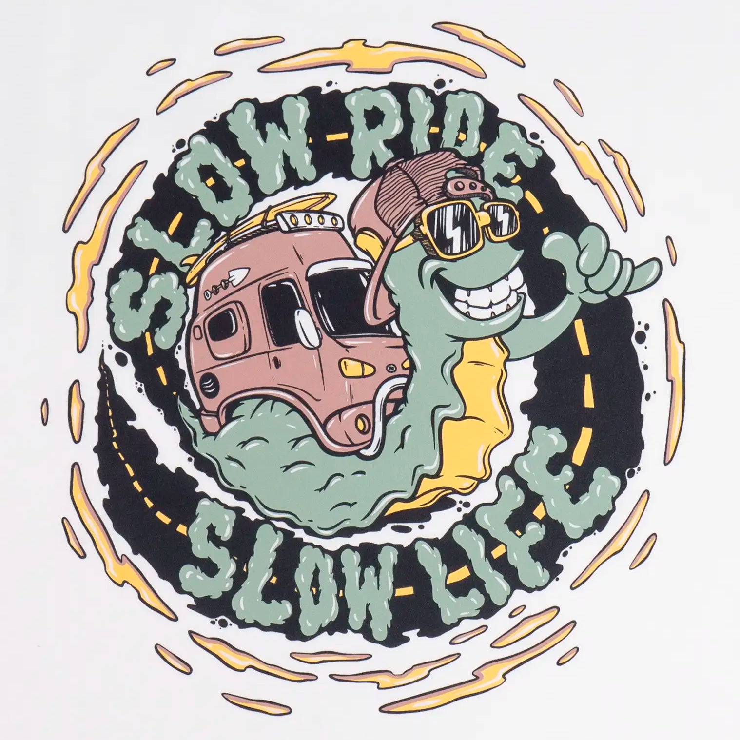 Camiseta caracol camper