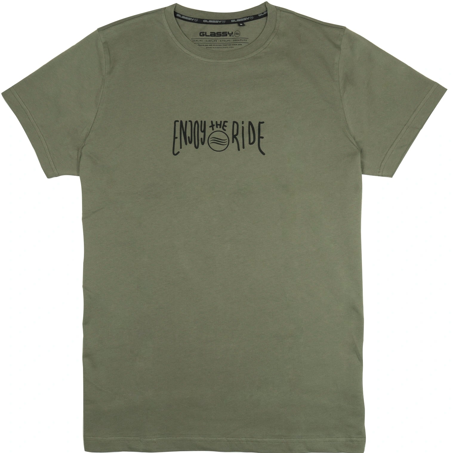 camiseta camper en color verde