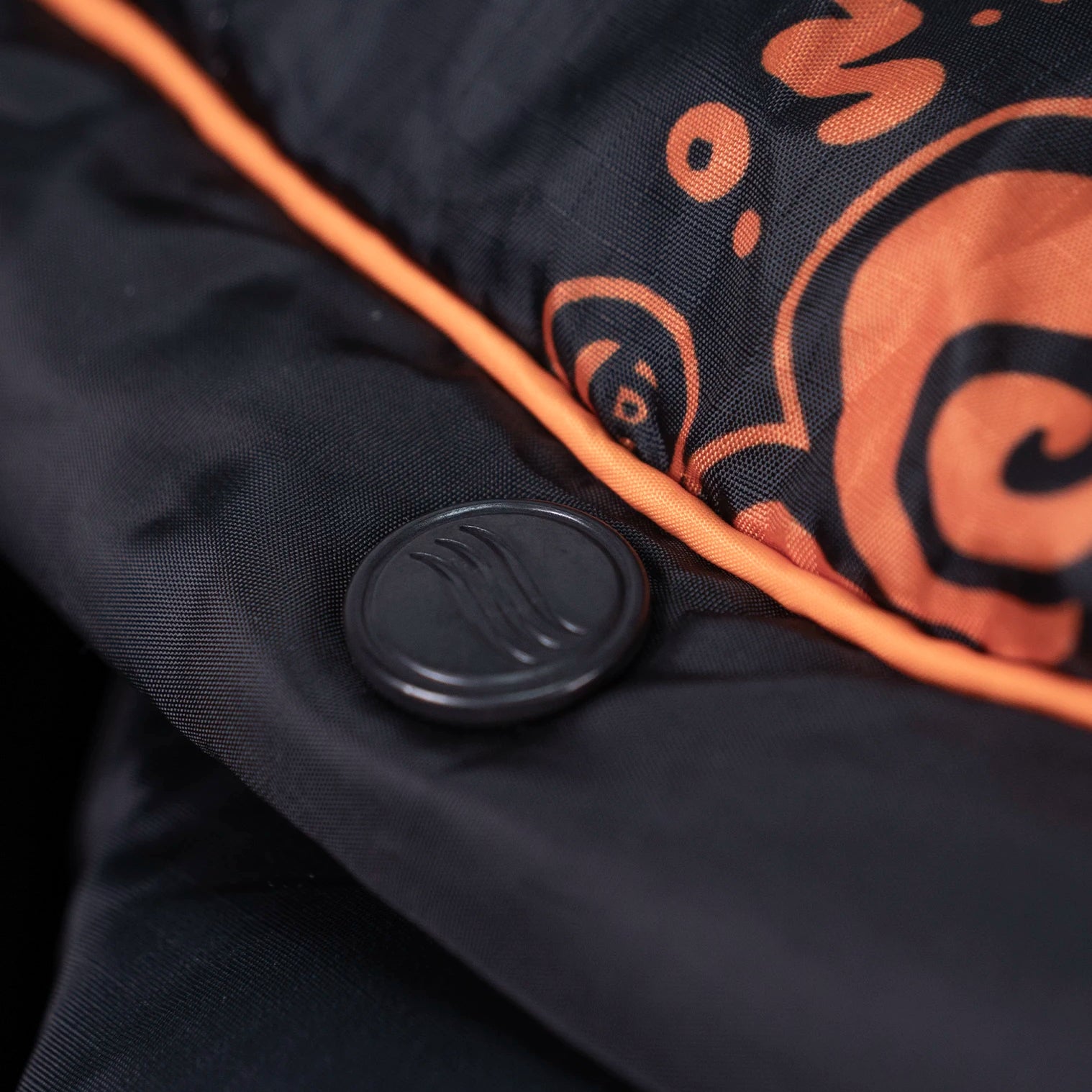 Detalle broches para saco de dormir