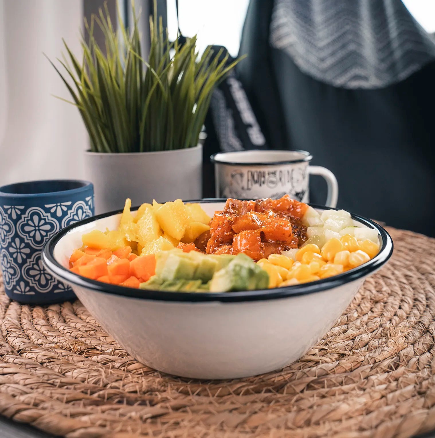 Bowl con comida furgo