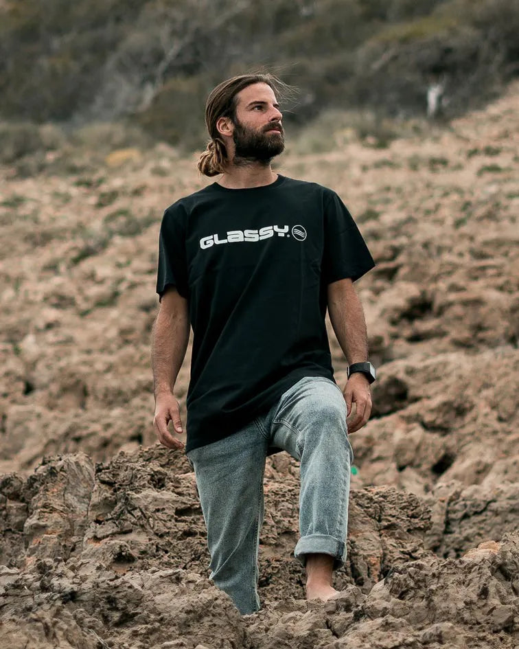 Camiseta de algodón orgánico Glassy: un paso hacia un mundo más sostenible.