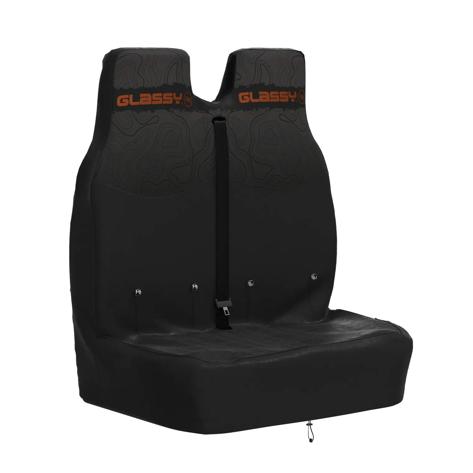 Funda impermeable camper doble asiento delantero negro