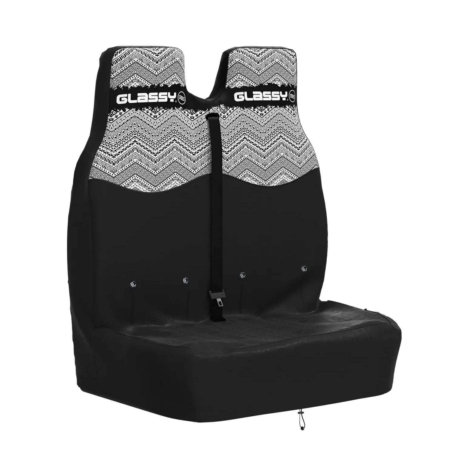 Funda impermeable camper doble asiento delantero con estampado etnico