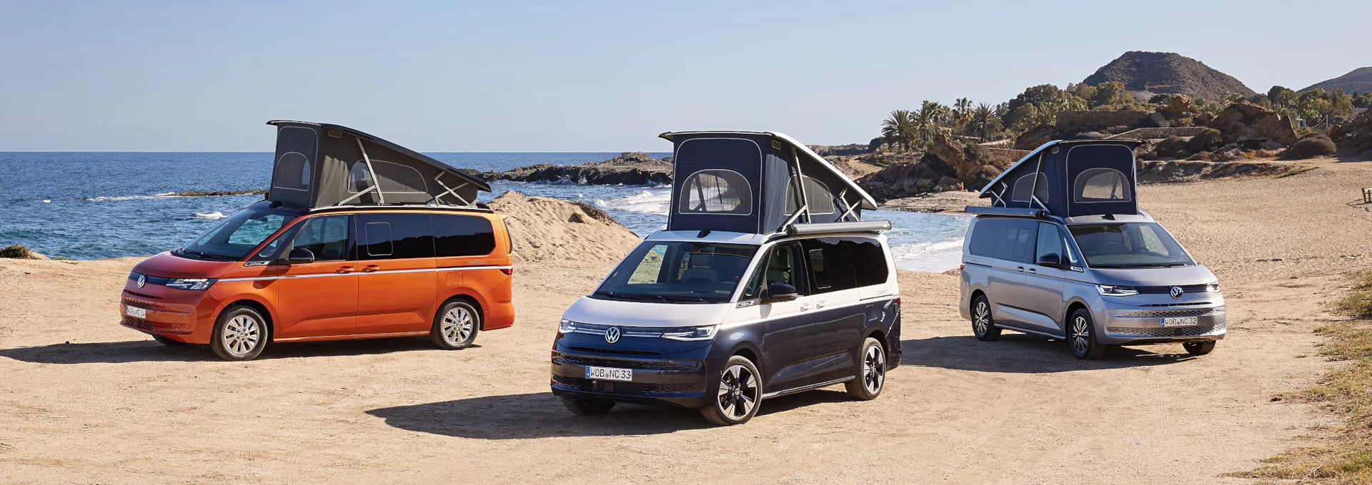 Fundas asientos Volkswagen T7 Camper Medianas