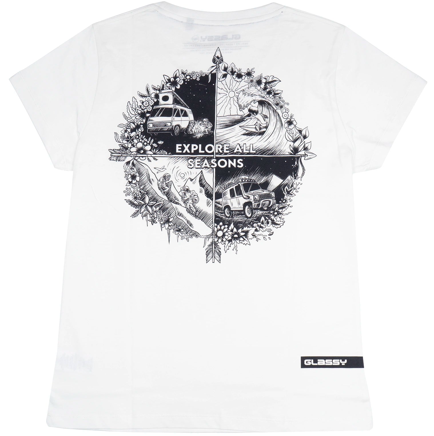 Camiseta Camper Mujer Seassons espalda