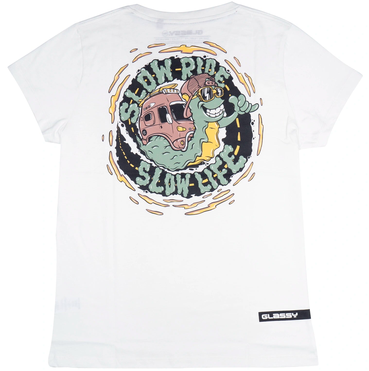 Camiseta Camper Mujer Slow Ride Espalda