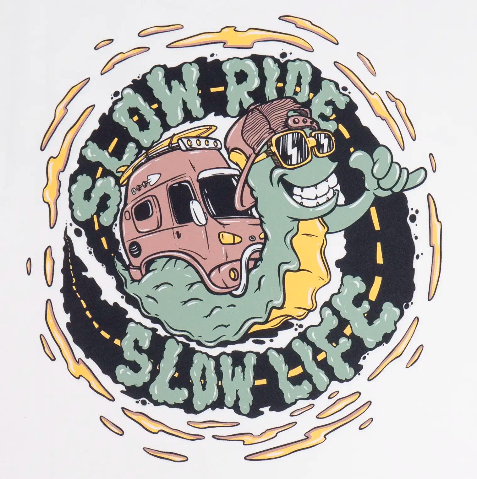 Camiseta caracol camper