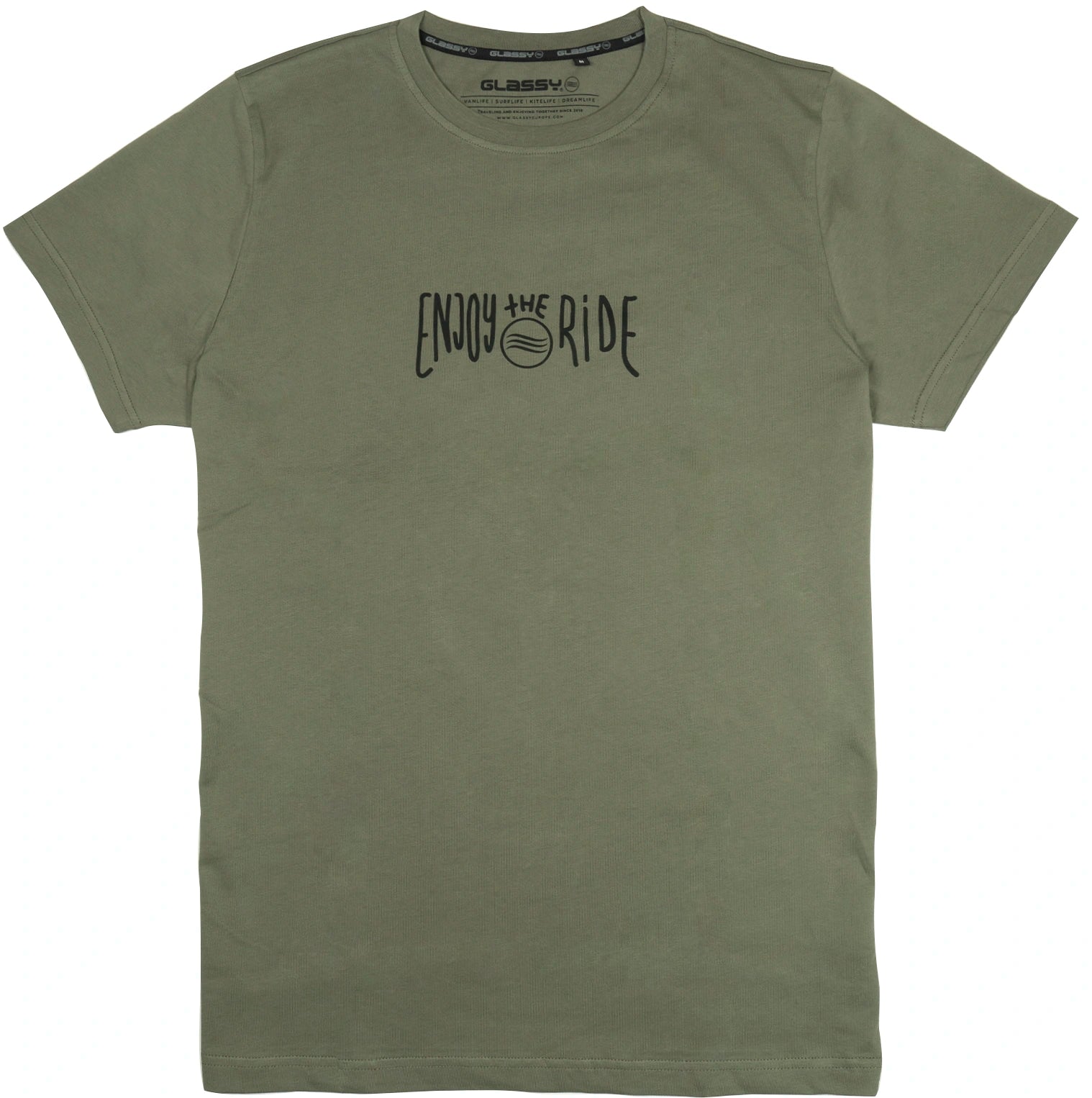 camiseta camper en color verde