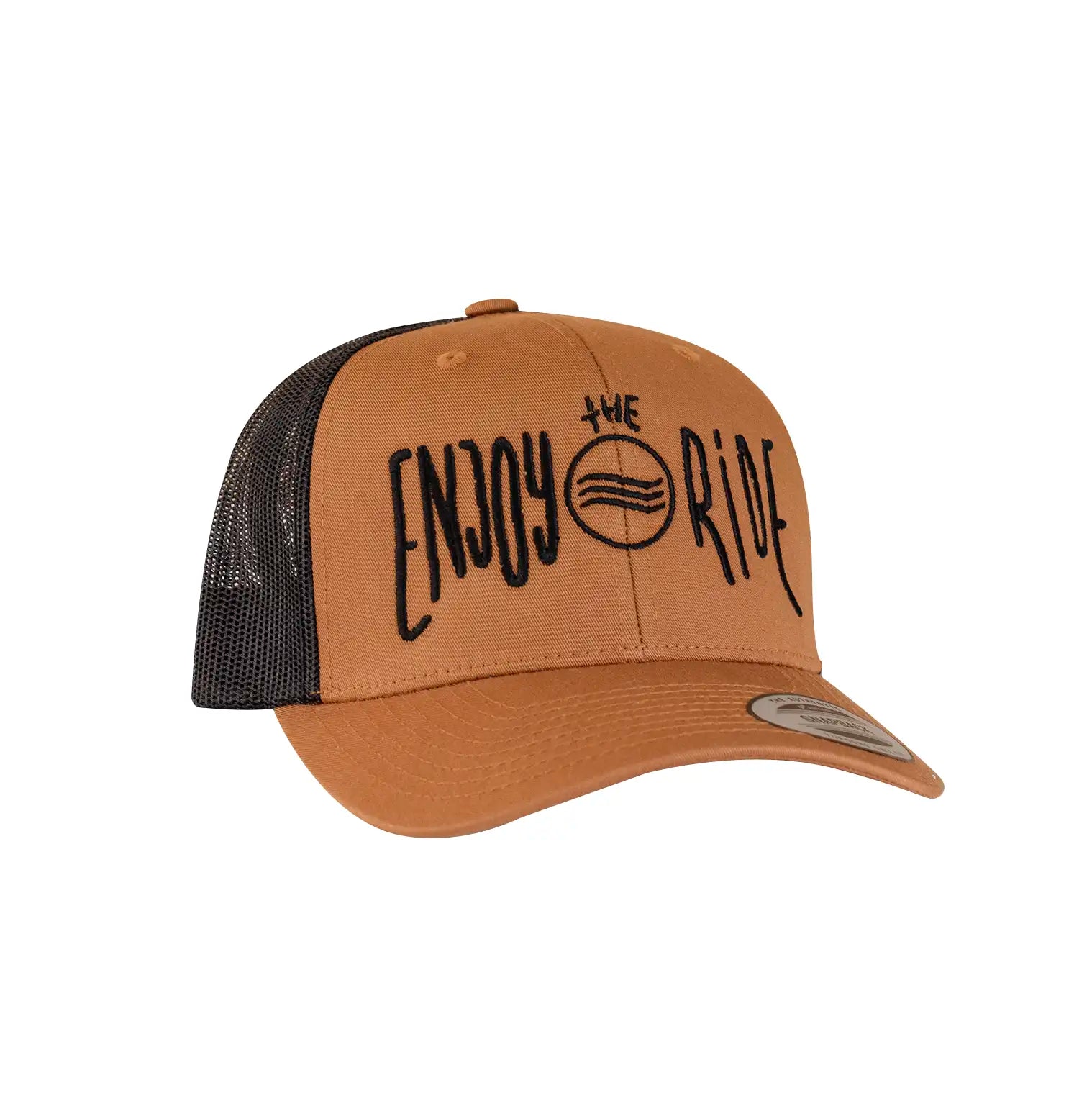 Gorra Glassy color caramelo con ajuste adaptable