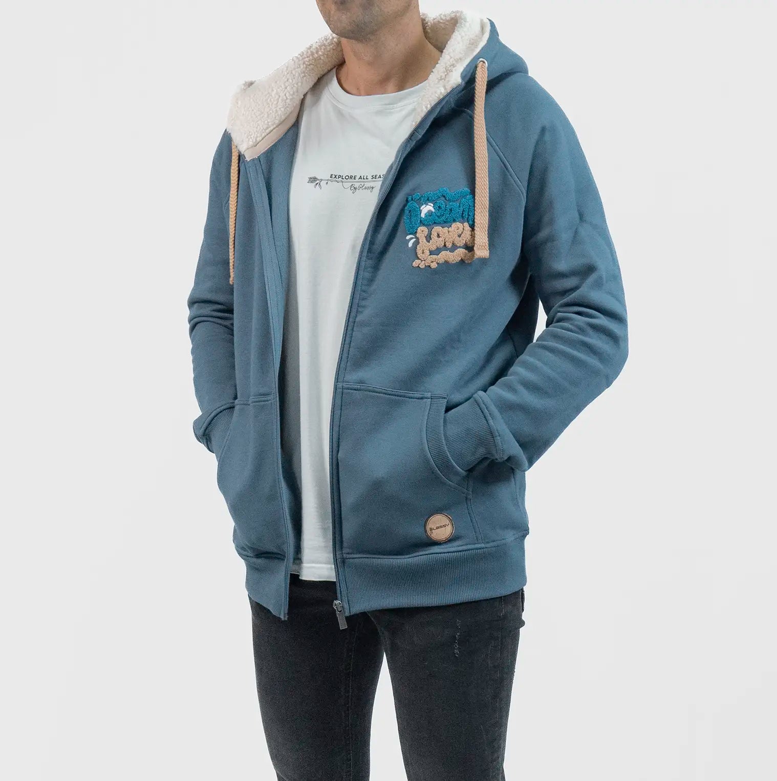 Sudadera_Organica_Glassy_Ocean_front_open