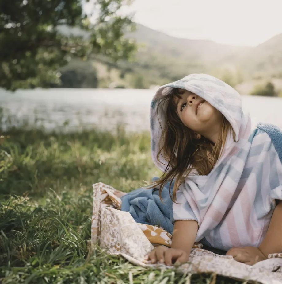 Poncho à langer pour enfant - Douceur et confort partout