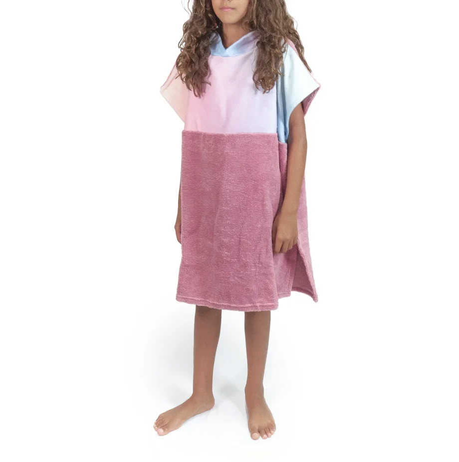 Poncho Surf Infantil EcoFlamingo