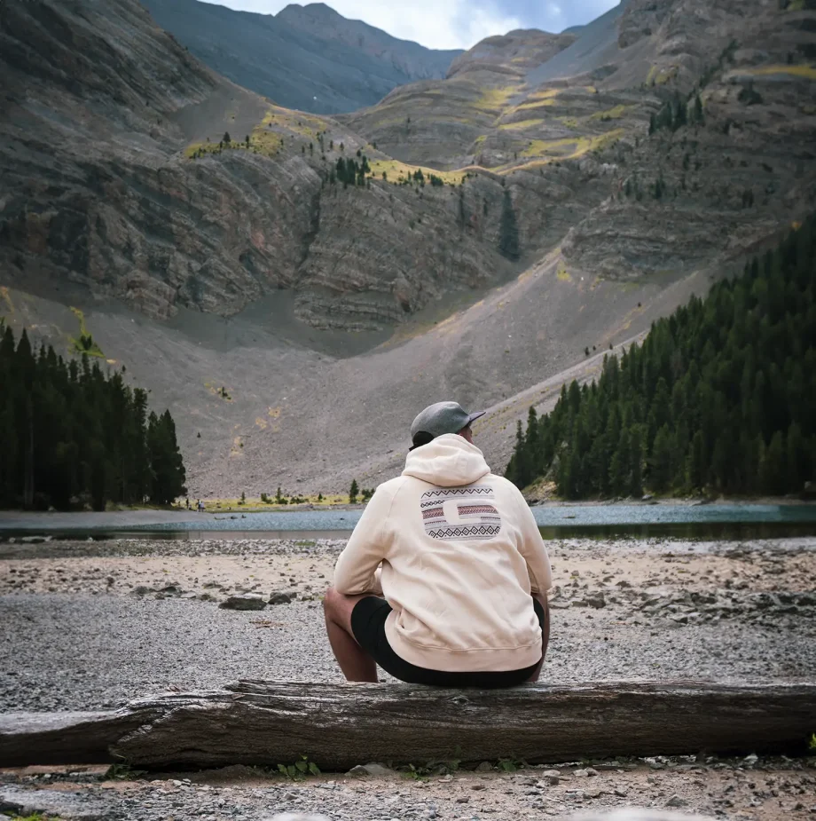 Rugged Organic Cotton Sweatshirt Design - Perfect for the Traveling Adventurer