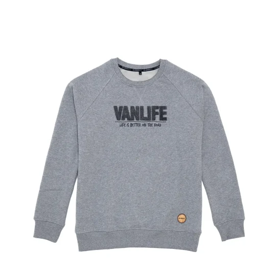 Sweat-shirt Camper en coton biologique - Force et style lors de vos voyages