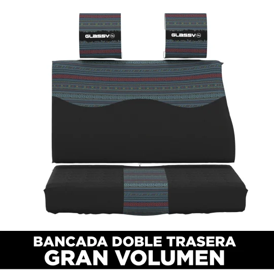 Seat Cover for Large Volume Vans - Robust Material for Intensive Use and Easy Cleaning