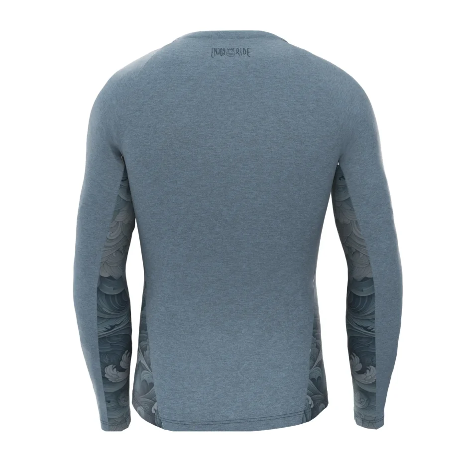 Lycra Surf Sostenible Bluestone - UPF 50+