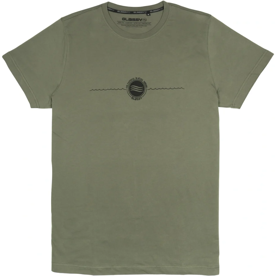 camiseta camper hombre verde