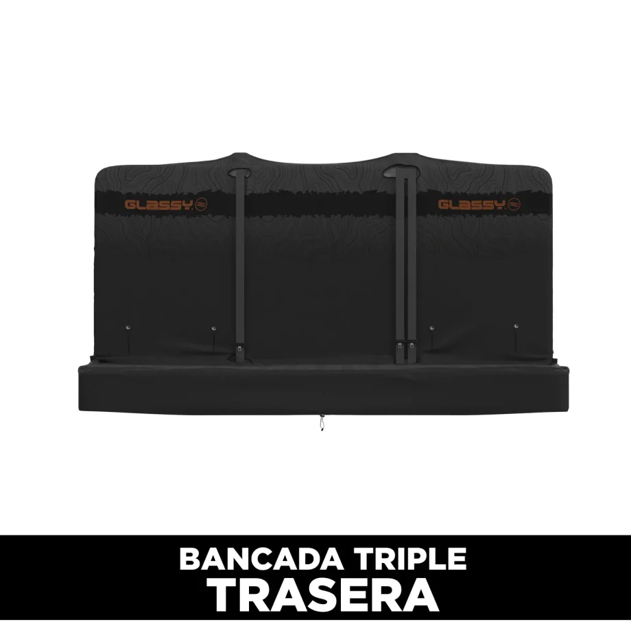 Funda Impermeable Bancada Triple Trasera Phantom