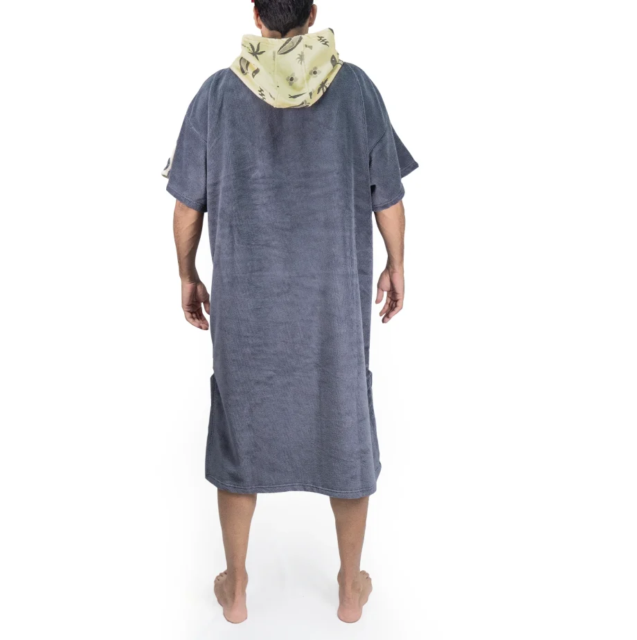 Poncho da surf a maniche corte da spiaggia