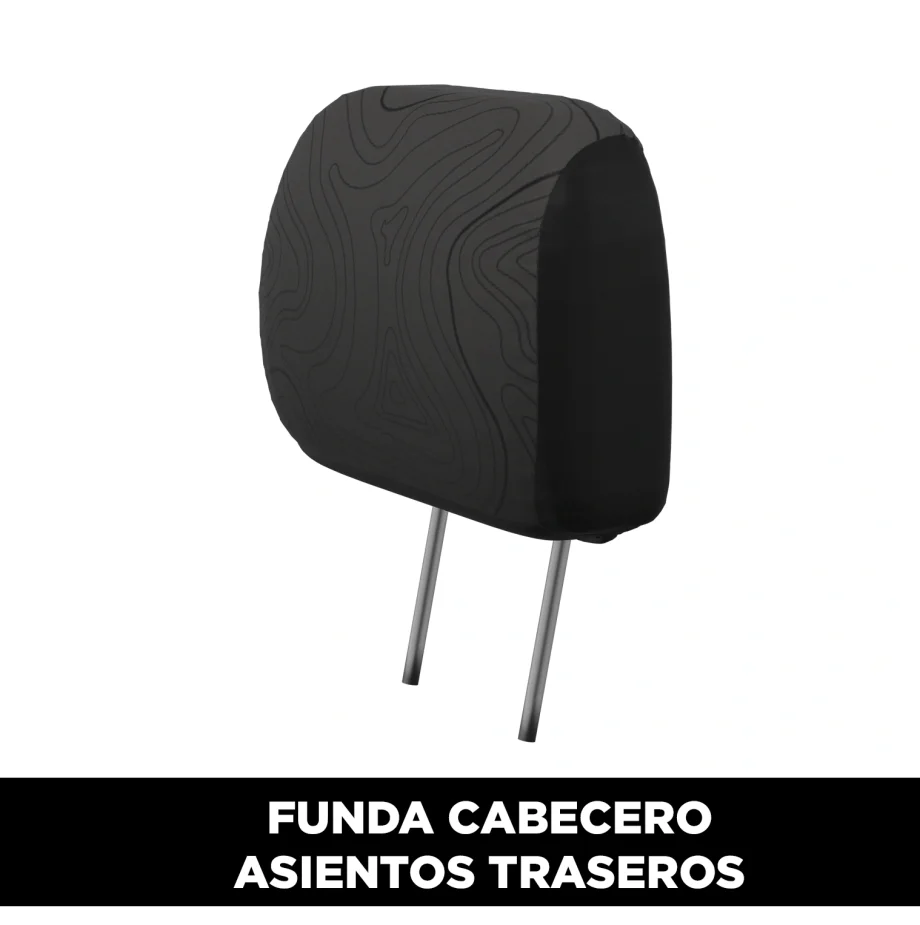 Funda para Cabeceros de furgos color negro