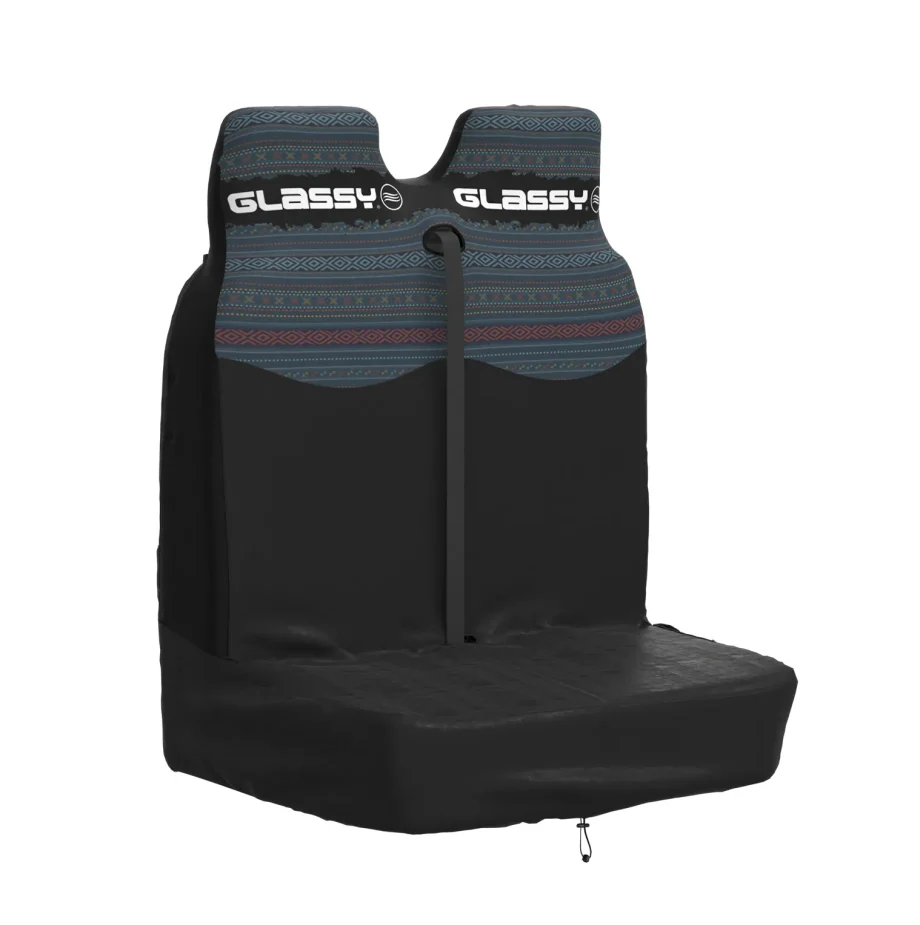 Funda impermeable camper doble asiento delantero con estampado