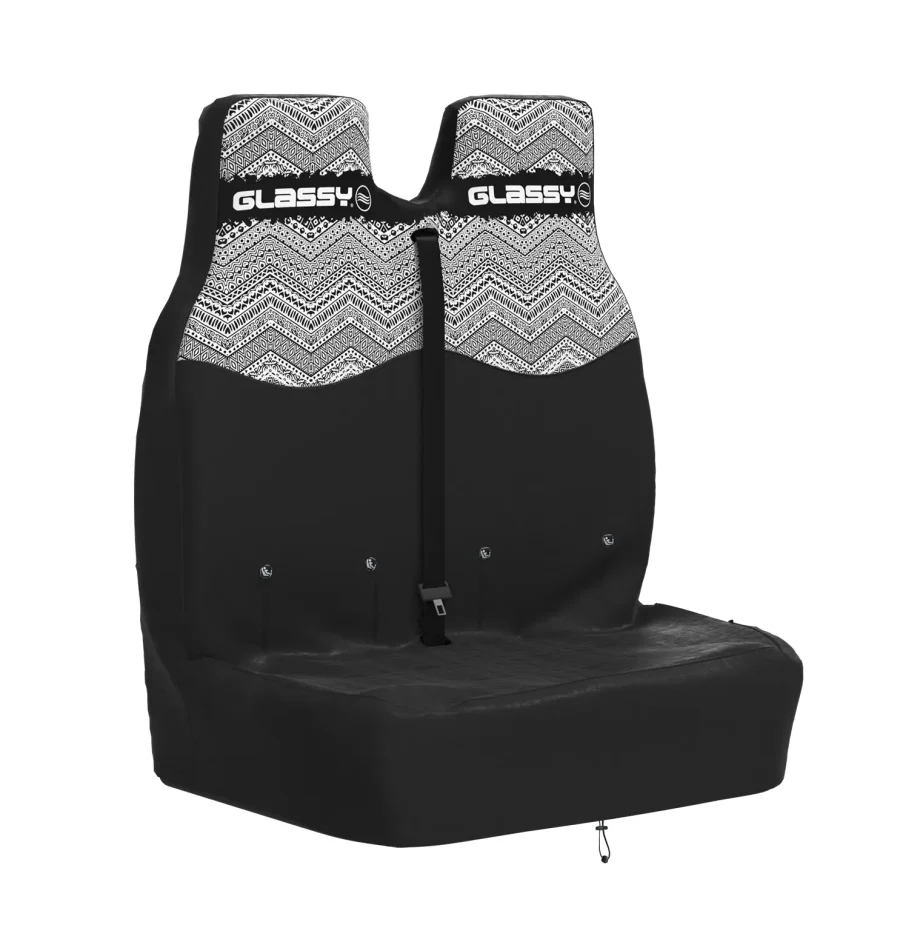 Funda impermeable camper doble asiento delantero con estampado etnico