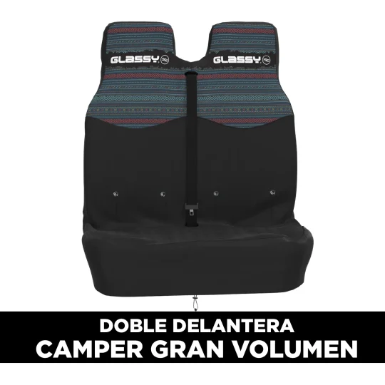 Funda impermeable doble delantera con estampado para Campers grandes